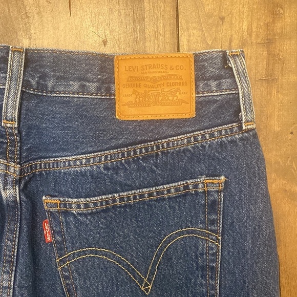 Levi's Blue Denim Midi Skirt - Picture 5 of 6